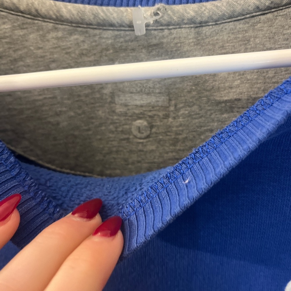 Blue Nike crewneck